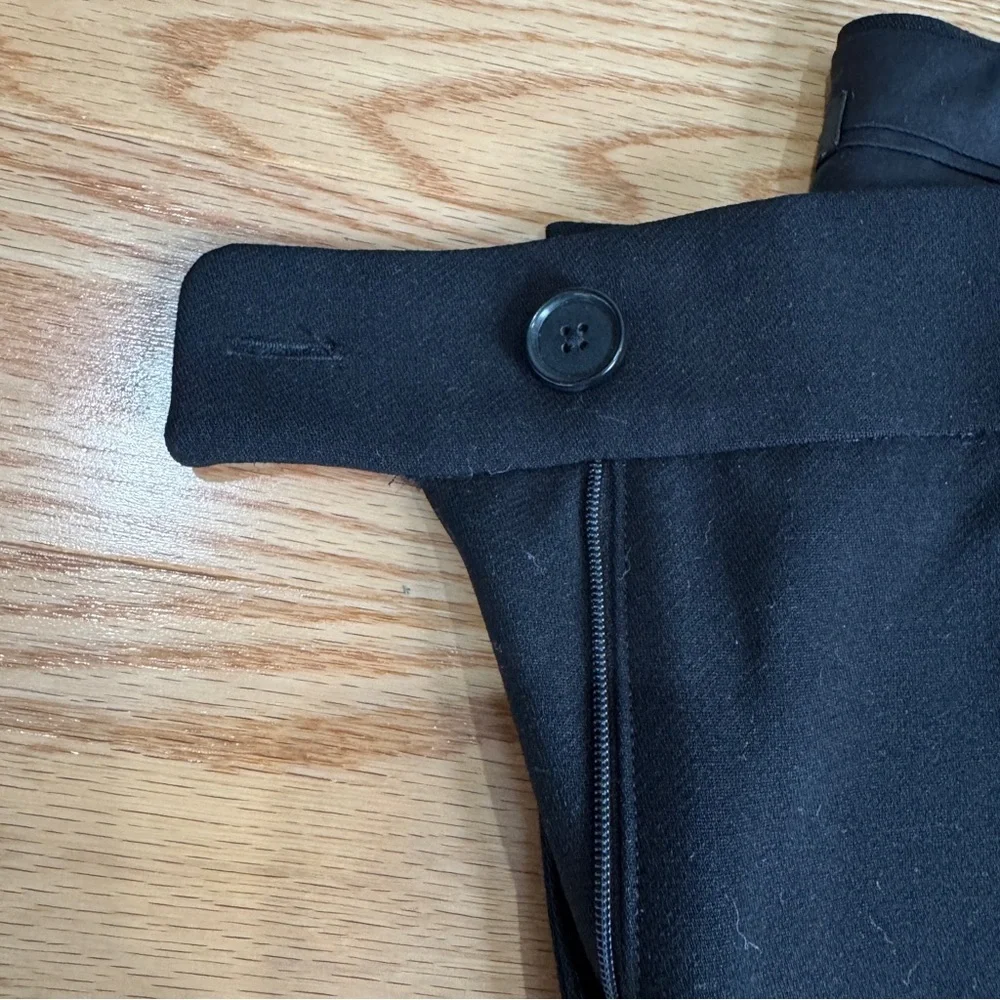NWT Loft Size 8 Black Curvy High Waist Trousers - Picture 4 of 5